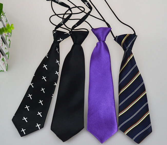 Wholesale customized logo children necktie, student necktie