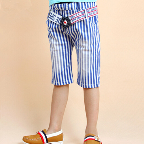 Promotional children's summer middle pants, boy middle trousers
