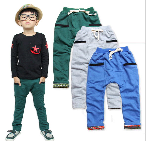 Fashional child cotton leisure trousers, child trousers