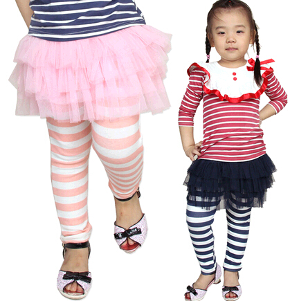 Child with skirt leisure pants, with skirt casual pants for girl