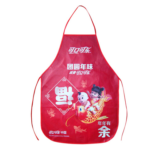 Promotional pvc waterproof waist apron for chef cooker