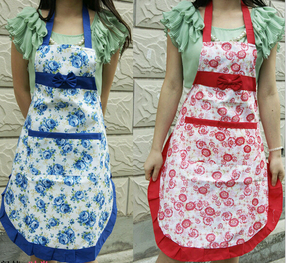 Promotional good quality princess apron for lady or girl