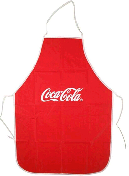 Promotional cheap customized logo printing waist apron