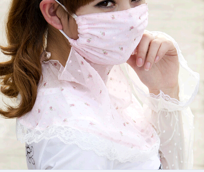 Promotional uv protection neck dust mask