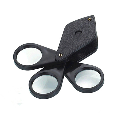 Swivel three pcs mirror folding magnifier