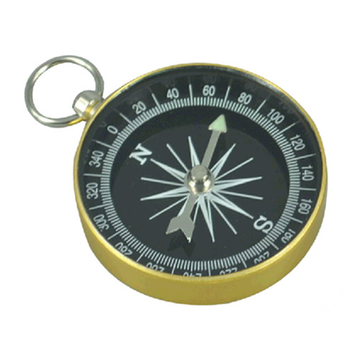 Aluminum round shape travel outdoor camping compass