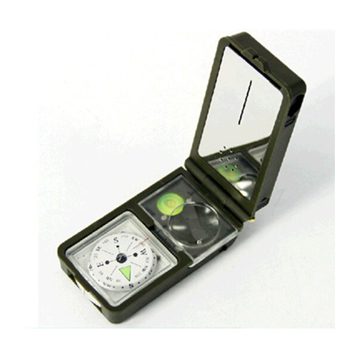 Promotional outdoor whistle and led and humiture multi-function compass