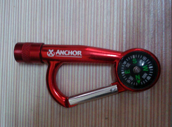 Promotional cheap carabiner compass
