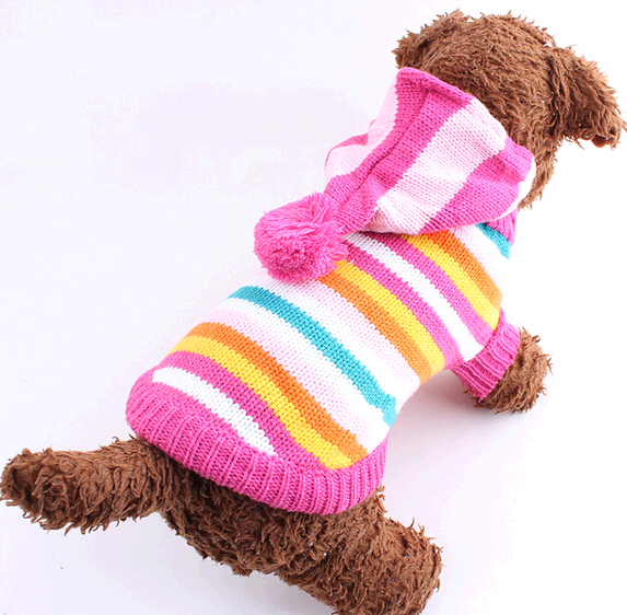Fashional stripe sweater pet cloth, stripe dog cloth