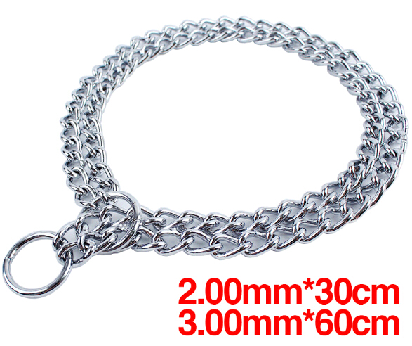 Wholesale cheap dog chain collar, chain pet collar