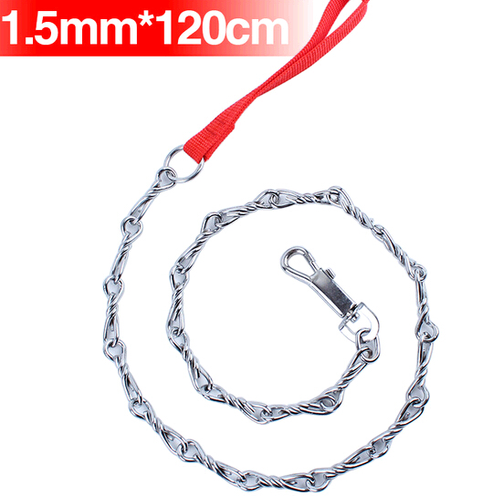 Promotional cheap dog chain leash, cheap pet chain leash
