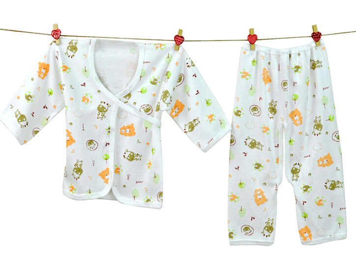 Promotional cheap cotton baby suit