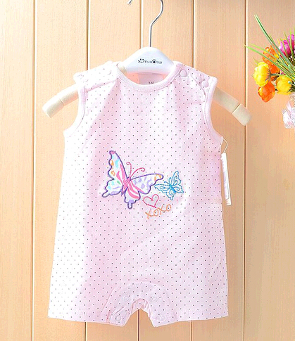 Wholesale summer baby body suit, neutral baby body suit
