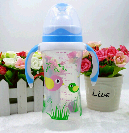 ABC word cheap pp baby feeding bottle, wholesale baby bottle feeder, baby bottle