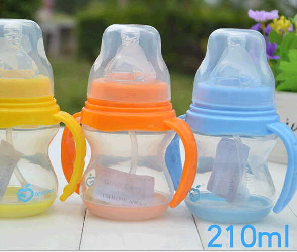 Wholesale BPA free pp and silicone 150ml/24ml/320ml baby feeding bottle