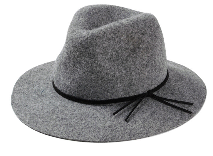 Wholesale unisex jazz wool felt floppy cloche bowler hat cap