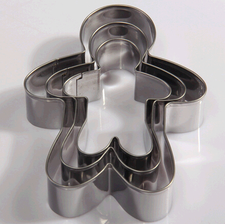 Wholesale promotional cheap boy shape stainless steel cake moulding,muffin tins