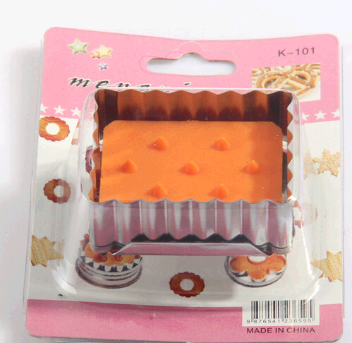 Wholesale rectangular shape stainless steel cake moulds