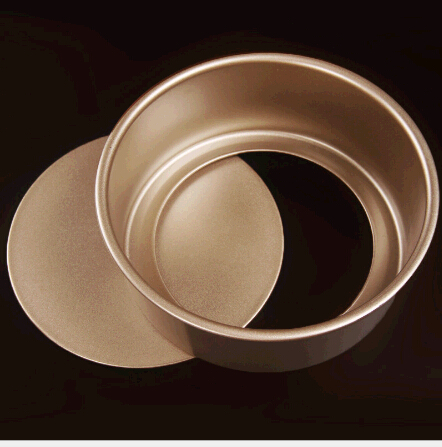 Wholesale gold color 8inch or 6inch cake pans or cake moulds