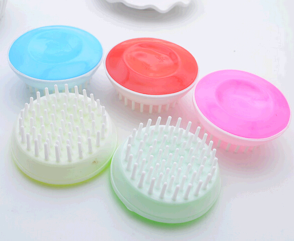 Wholesale plastic round shape massage comb