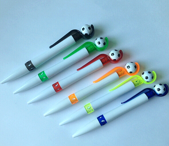 Wholesale promotional cheap plastic football ballpoint pen