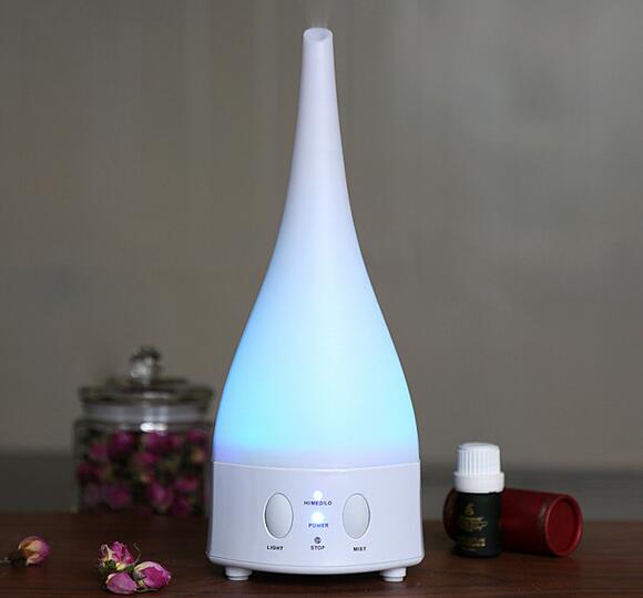 Wholesale 80ml drop shape led light ultrasonic aroma diffuser