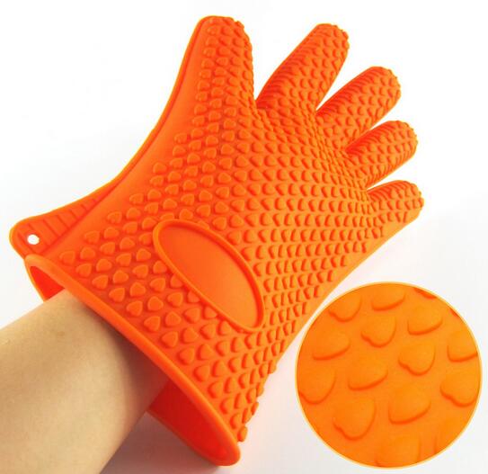 Wholesale 190g  microwave oven heat insulation silicone glove