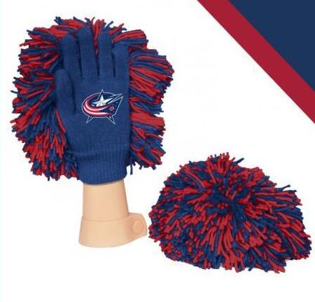 Promotional Pom-Pom Fun cheerleaders Knitted Cheering Gloves