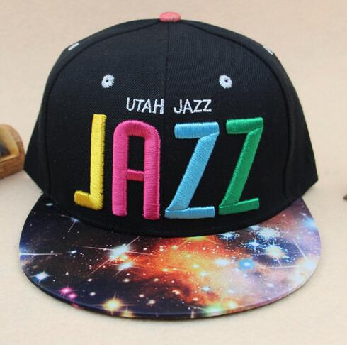 Wholesale black color hip hop snapback cap