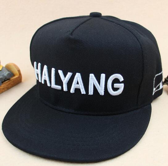 Wholesale halyang logo hip hop snapback cap