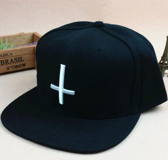 Wholesale black color brushed cotton hip hop cap