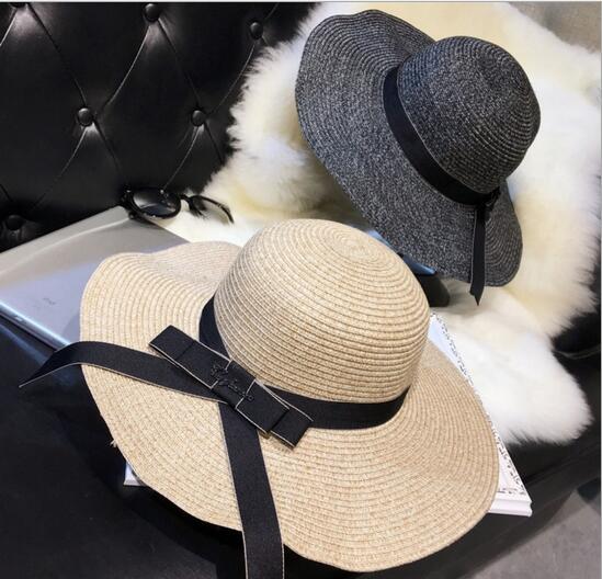 Wholesale fashional woman big rim straw hat and cap