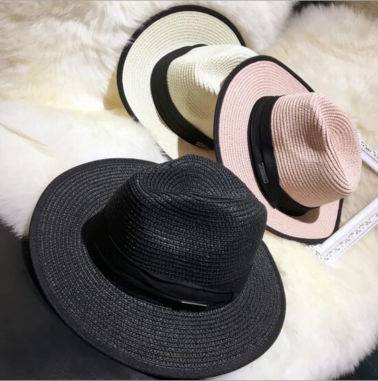 Wholesale fashional beach straw cap and straw hat