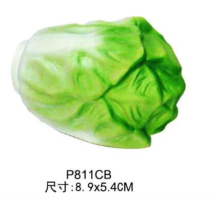 Wholesale cabbage shape pu stress ball