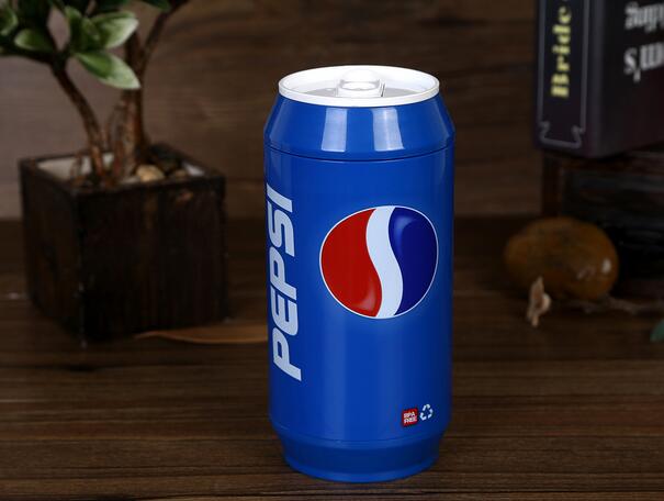 Wholesale  Pepsi can shape 250ml stainless steel self stirring mug