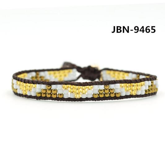 Wholesale yellow color bead  wrap bracelet