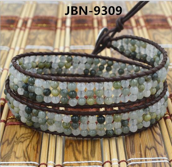 Wholesale cheap customized style Multi Stone Signature Wrap Bracelet