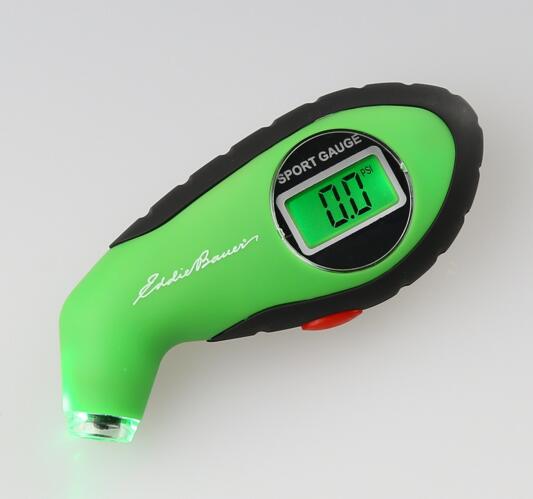 Promotional high quality green color digital tire gauge
