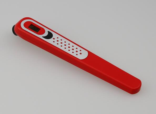 Wholesale  cheap red color pen shape digital tire pressure gauge