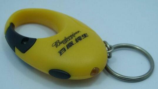 Promotional with carabiner function led keychain