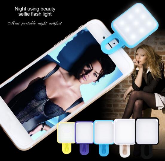 Beauty LED Fill Light Selfie Ring Light for Any Cell Phone