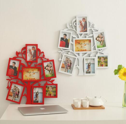 Promotional tree shape 4inch and 6inch family photo frame