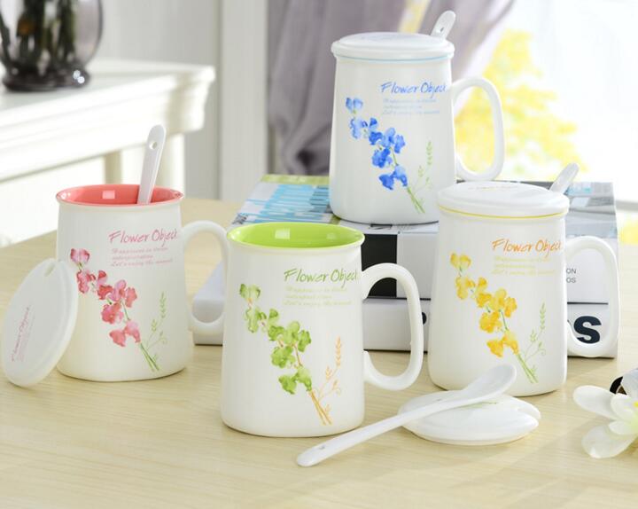 Wholesale good qulaity custom logo white color ceramic mug