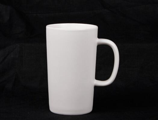 Promotional white color custom logo coffee mug