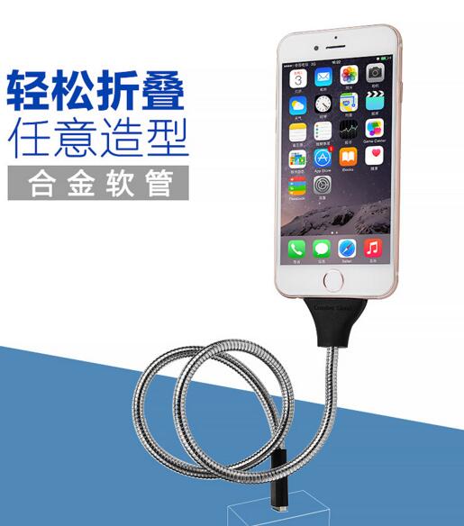 Promotional handle shape with phone holder usb cable for mobile phone