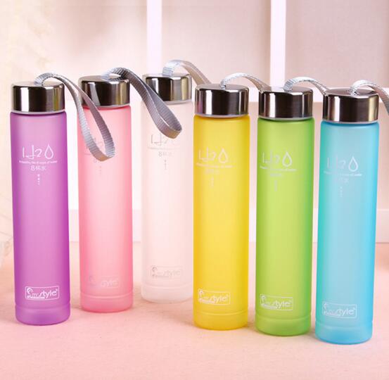 Promotional 280ml  thin and higher plastic pull polish  mug for student