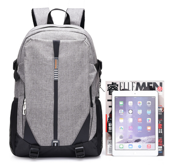 Anti-theft Laptop Backpack With USB Charger Port Light weight Outdoor Waterproof