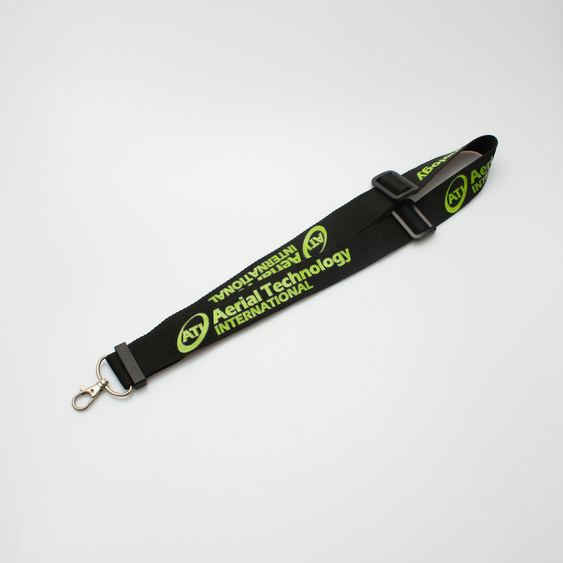With adjustable buckle cusotmized printed lanyard