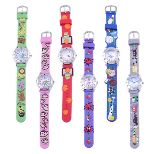 New Style 3D Cartoon Children Watch