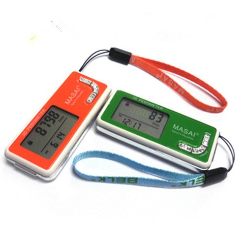 New style 3D waterproof digital pedometer